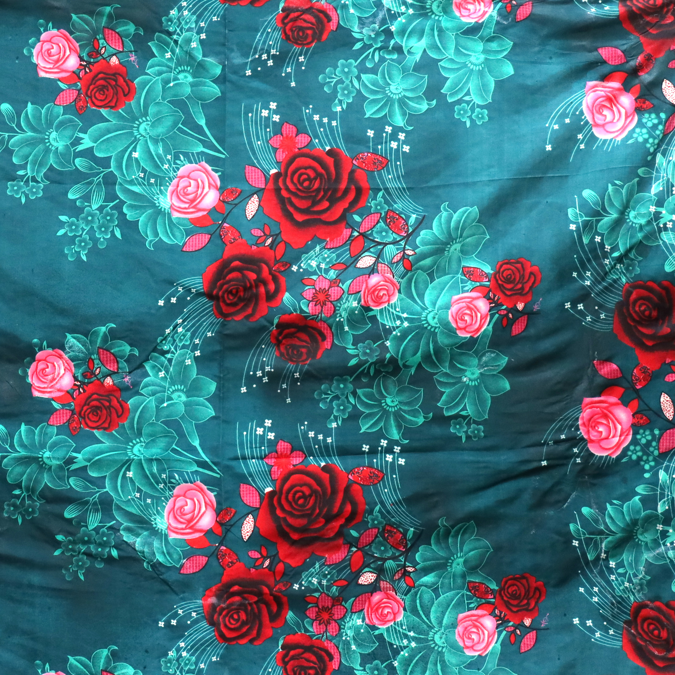 Multicolor Lamiera Double Bedsheet
