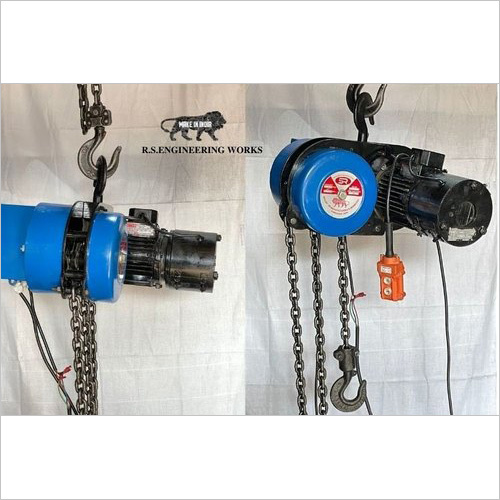 75 kw Chain Hoist - Electric Motor 75 kW, Remote Control, Heavy Lifting, Easy Installation