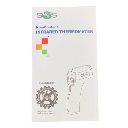 Body Temperature IR Thermometer - Electronic Infrared Measurement Device | Hospital Application, Fast and Accurate Reading, Non-Contact Usage