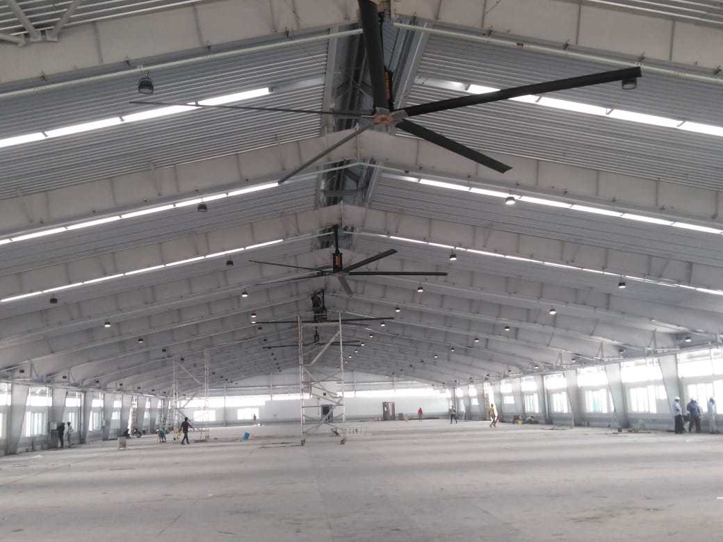 Hvls Fan Installation Type: Ceiling
