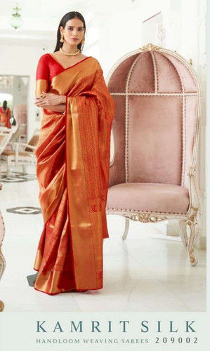 Rajtex Kamrit Silk Handloom Weaving Saree Catalog