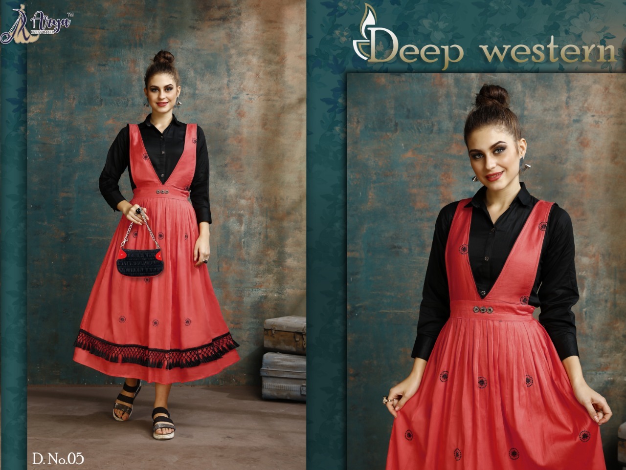 Designer Western 2-piece - Rayon Cotton Jam Work, Sizes M To Xxl, Short Sleeves | Breathable, Washable, Customized Logo, All Season