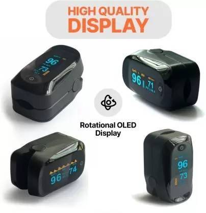 S.cure Fingertip Pulse Oximeter Ftp-1300 (Color-white) Application: After Switch On