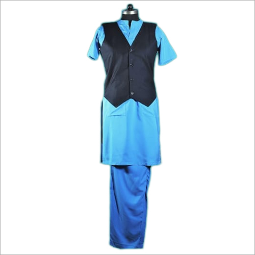 जैकेट के साथ ब्लू नर्सिंग स्टाफ ड्रेस लिंग: महिला