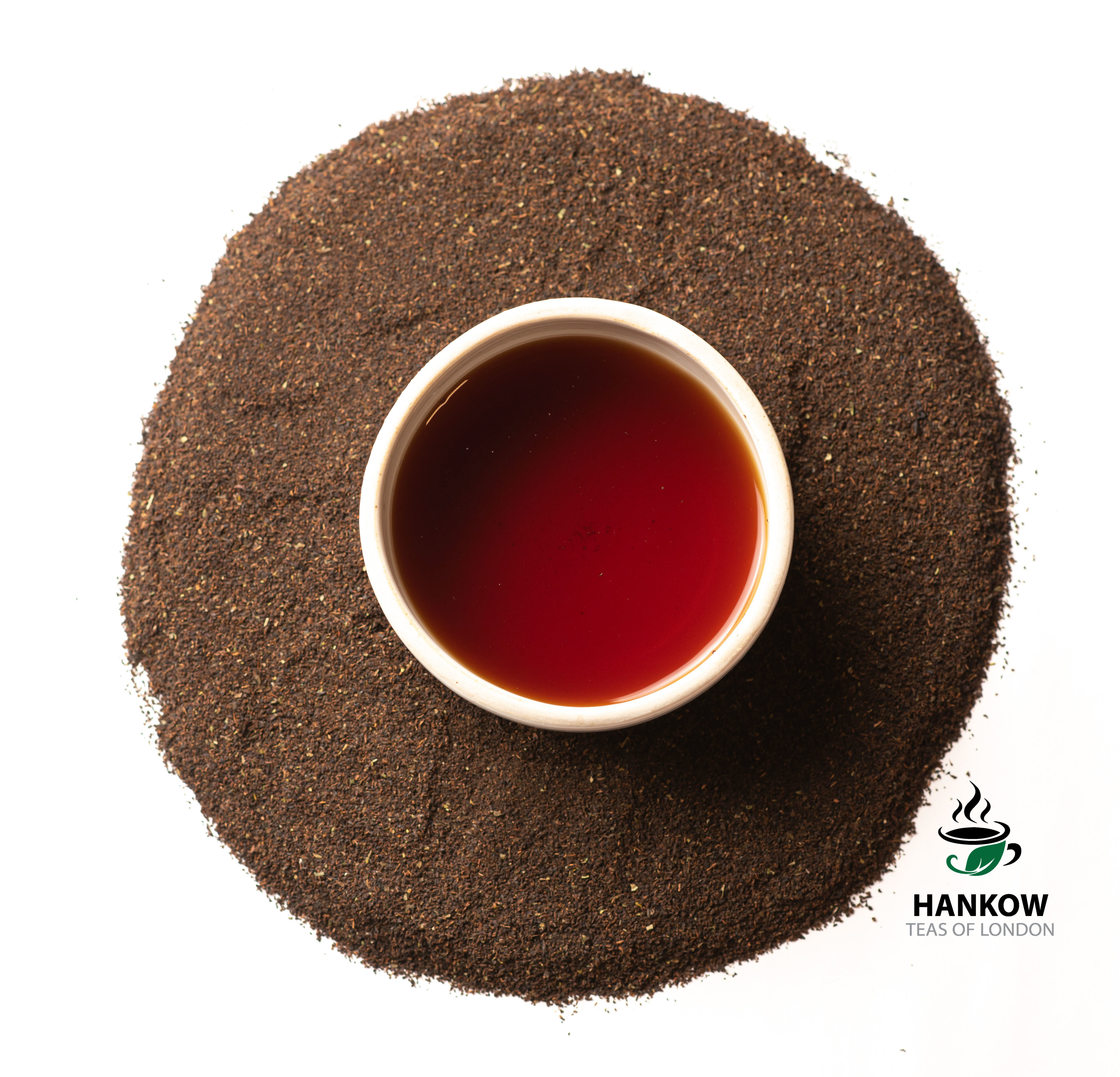 Hankow Teas Of London - Ctc Tea Pd Granules, 35 Kgs Bag | Black Color, Health Tea With Antioxidants, Organic Loose Dried Tea For Refreshment