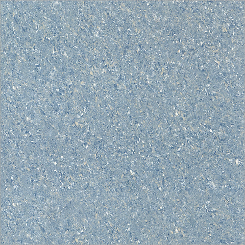 Matrix Blue Double Charge Porcelain Tiles - Standard Size, Polished Matt Finish | Non-Slip Interior Floor Tiles with Square Edge Design
