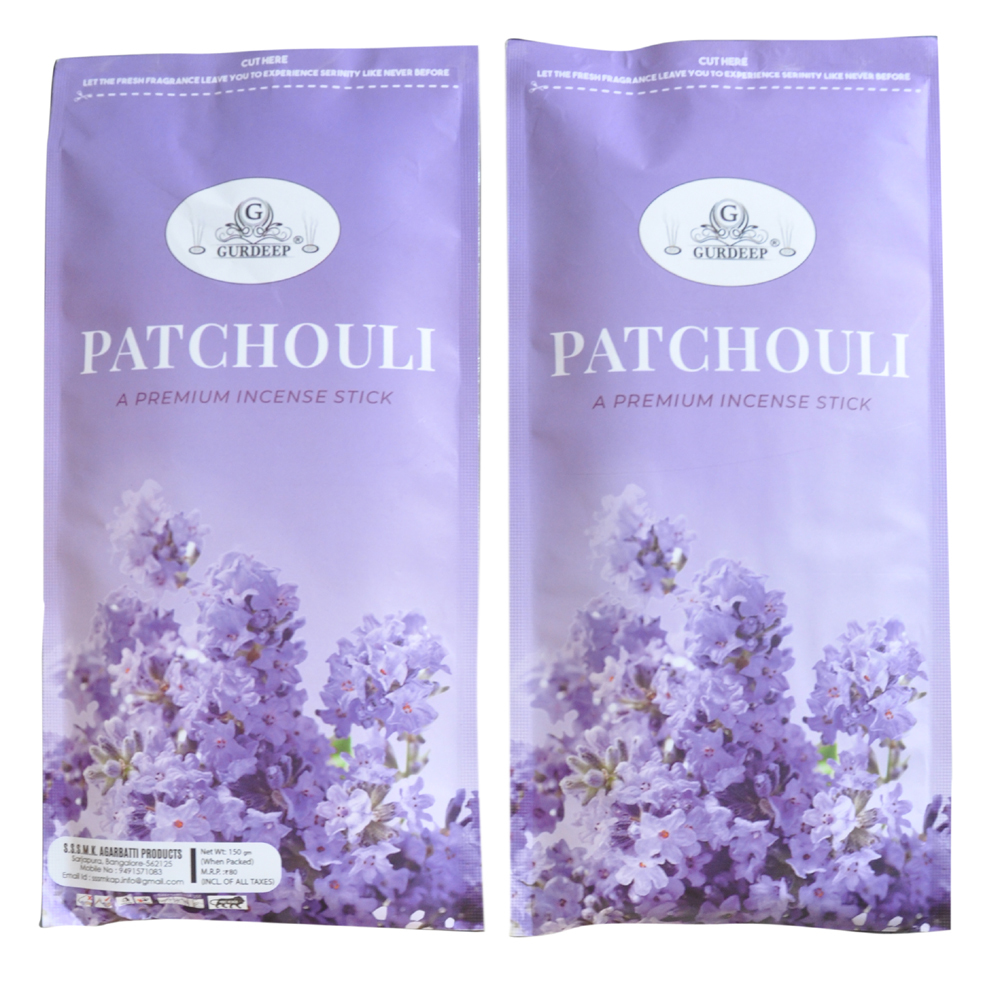 Patchouli Fragrance Incense Sticks Size: 8-10 Inch