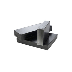 Neoprene Bearing Pad - Hardness 60-65 Shore A Black Color | High Tensile Strength 17 Mpa Versatile Size Options