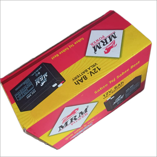 8ah Vrla Battery - 12v Plastic Compatible For Power Wheelchairs | Ideal For Emergency Lights Security Systems Ups And Backup Power
