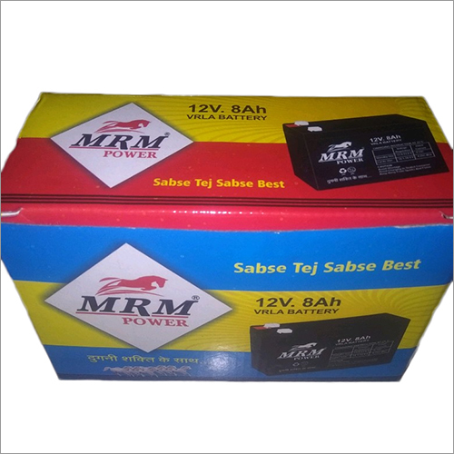 8ah Vrla Battery - 12v Plastic Compatible For Power Wheelchairs | Ideal For Emergency Lights Security Systems Ups And Backup Power