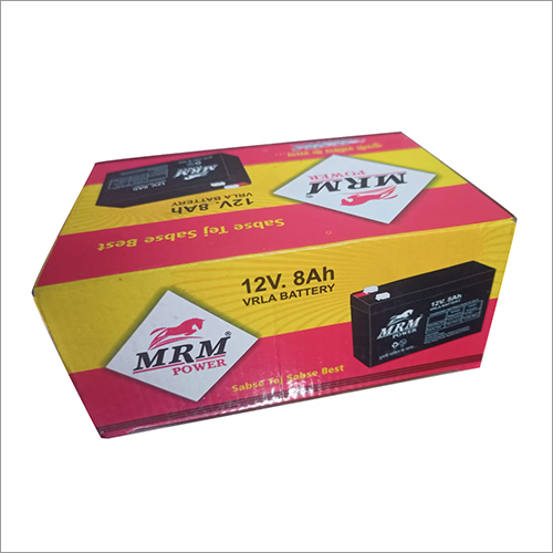 8ah Vrla Battery - 12v Plastic Compatible For Power Wheelchairs | Ideal For Emergency Lights Security Systems Ups And Backup Power