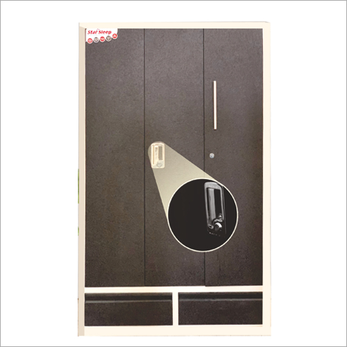 स्टील पाउडर कोटेड टेक्सचर अलमीरा