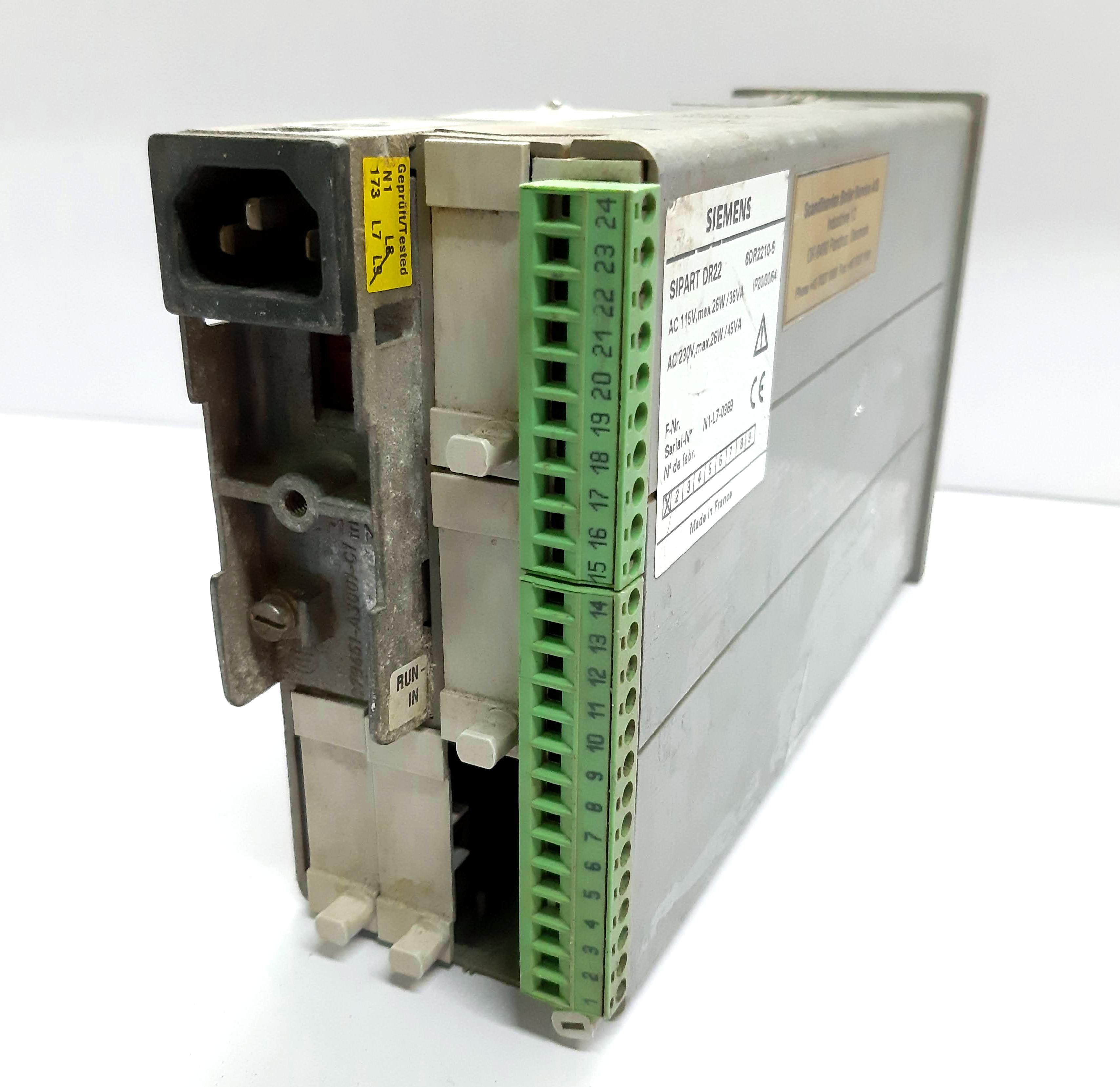 Siemens 6dr2210-5 Dr22 Sipart Controller
