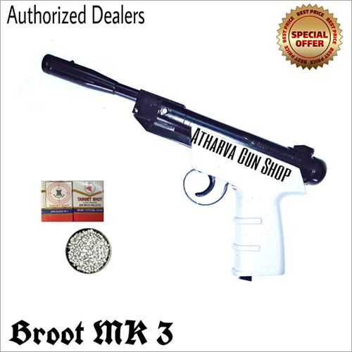 Broot MK 3 Air Pistol - Sturdy Metal Build | Precision Engineering, Enhanced Durability
