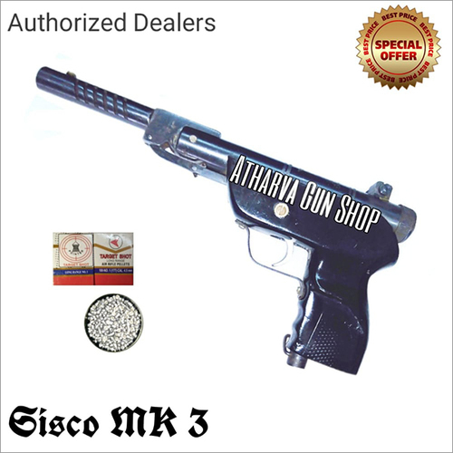 Cisco Mk 3 Air Pistol - Material: Metal