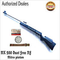 NX 200 डस्ट फ्री आरएफ नाइट्रो पिस्टन एयर राइफल