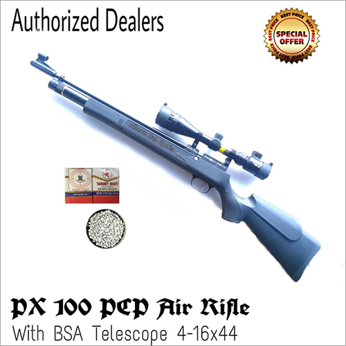 BSA टेलीस्कोप के साथ PX 100 पेप एयर राइफल
