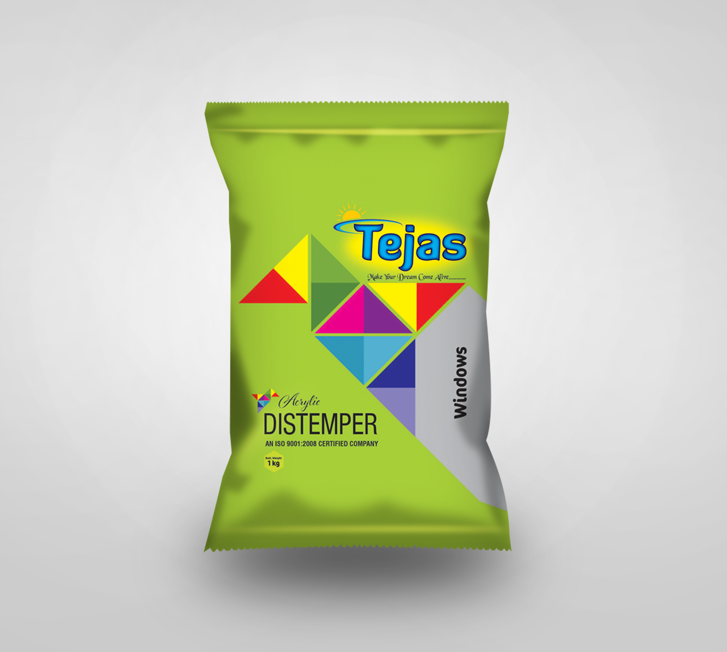Distemper Packaging Printed Pouch - Color: As Per Customer