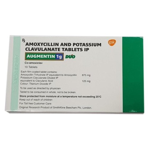 Amoxycillin (875mg) And Potassium Clavulanate (125 Mg) Tablets Ip Specific Drug
