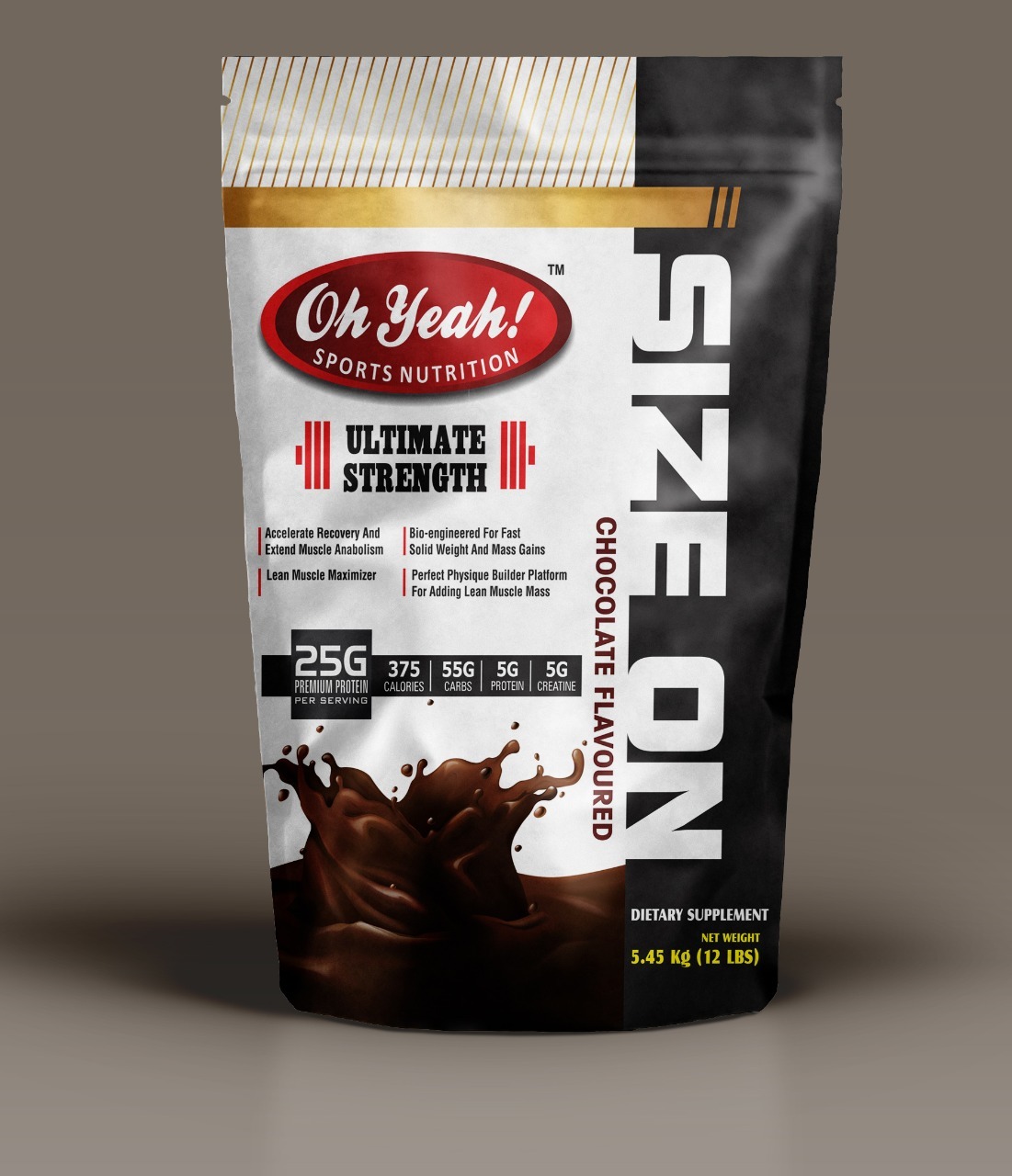 Protein Packaging Printed Pouch - Pet Material, Custom Size, As Per Customer Color | Cost Effective, Dimensional Accuracy, Easy To Use