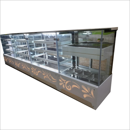 Stainless Steel Display Counter