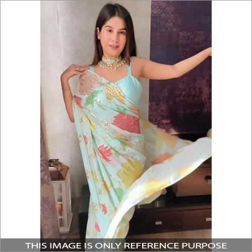 Multicolor Ladies Cotton Designer Saree