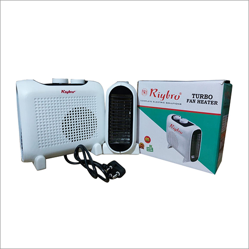 White Turbo Fan Heater