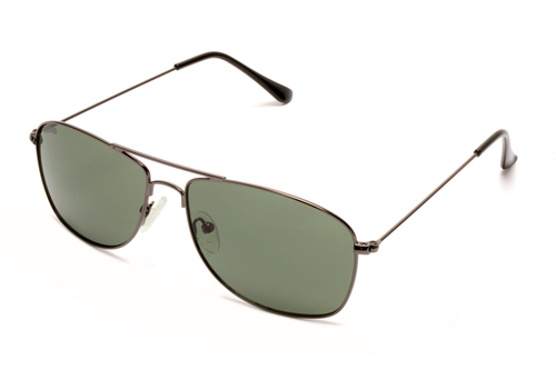 Gunmetal Roadies Rd-205-C2 Rectangular Sunglasses Uv400 Protection