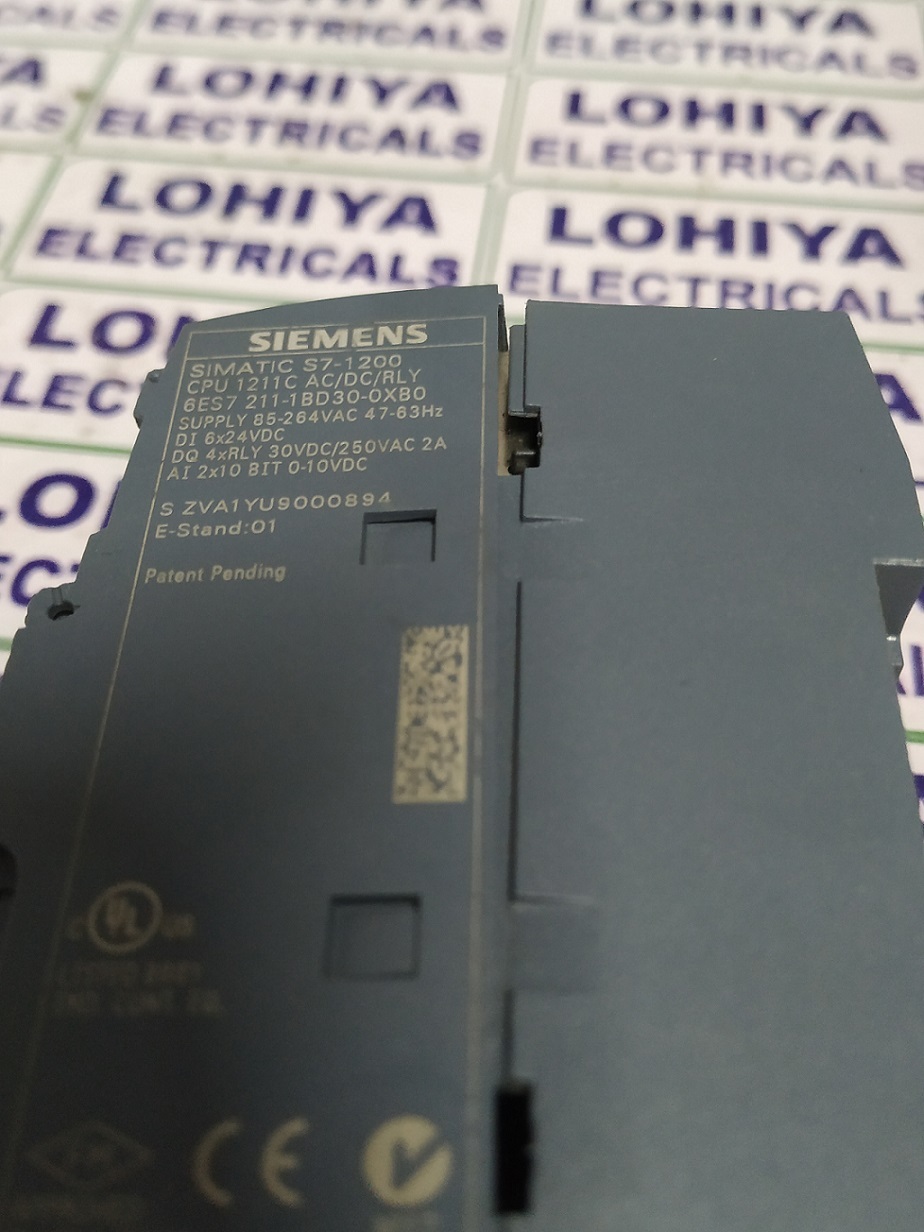 Siemens Simatic S7 1200 6es7 211-1bd30-0xb0 Cpu