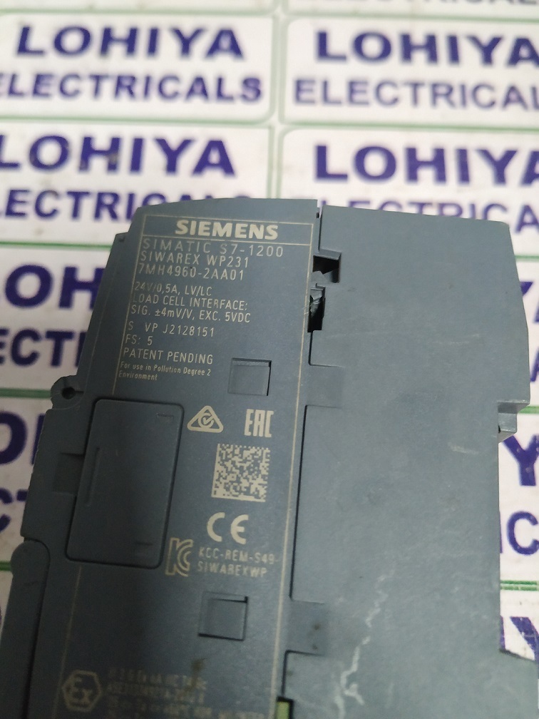 Siemens Simatic S7 1200 7mh4960-2aa01 Digital Module