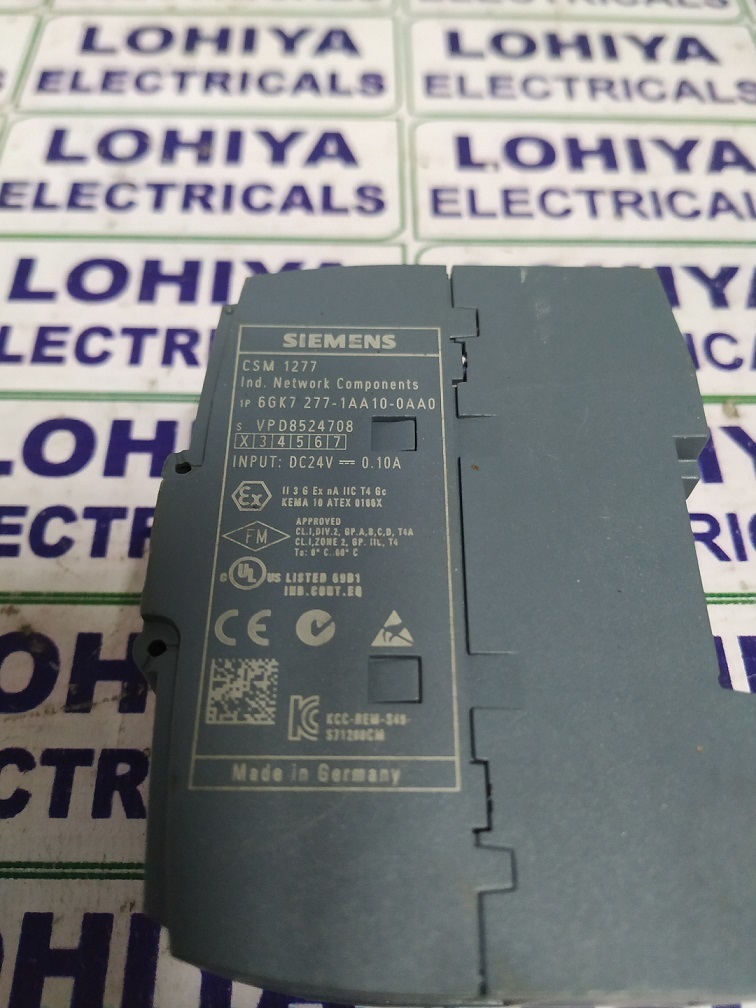 Siemens Simatic S7 1200 6gk7 277-1aa10-0aa0 Compact Switch Module