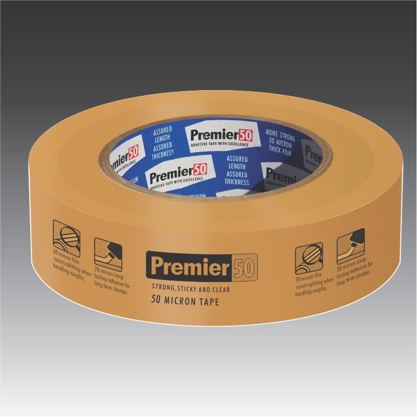 Heavy Duty Pvc Self Adhesive Cello Tape - 50 Micron Thickness, 36mm/48mm/72mm Width | Super Clear/brown/gold, Excellent All-season Adhesive