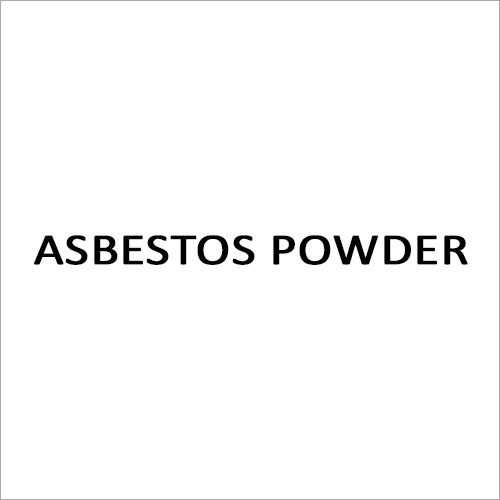 Asbestos Powder - Fine Texture, Versatile Application | High Purity Composition, Non-Fibrous Material