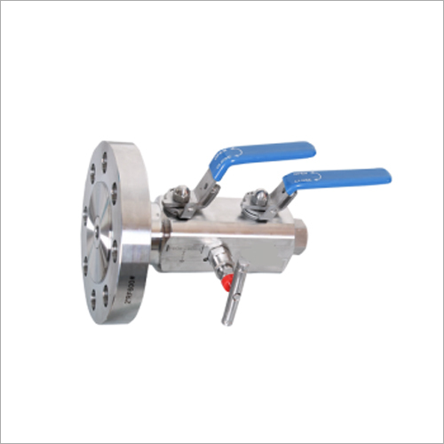 Double Block Flanged Bleed Valve