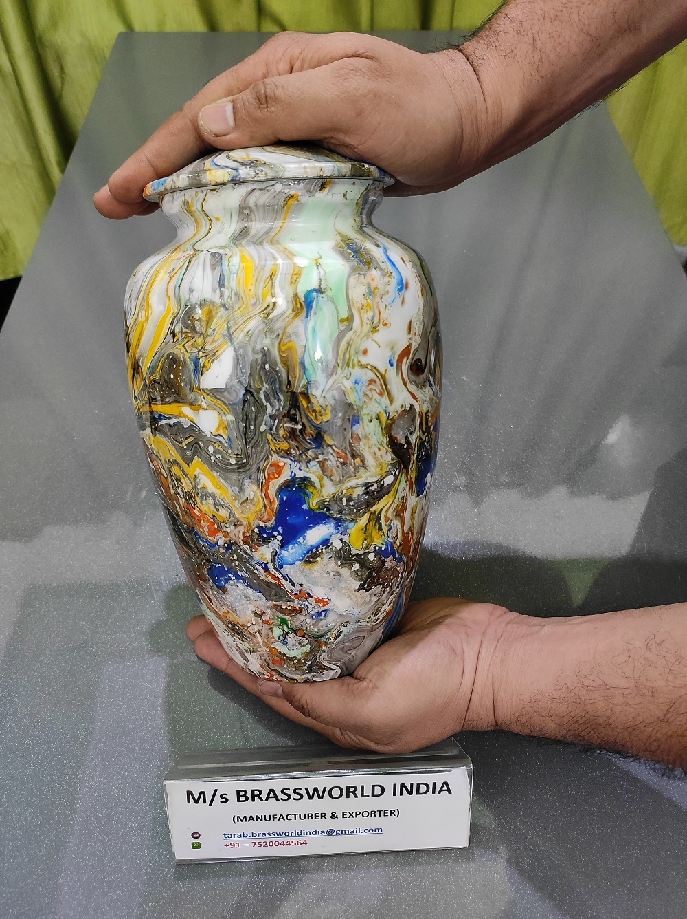Metal Cremation Urn