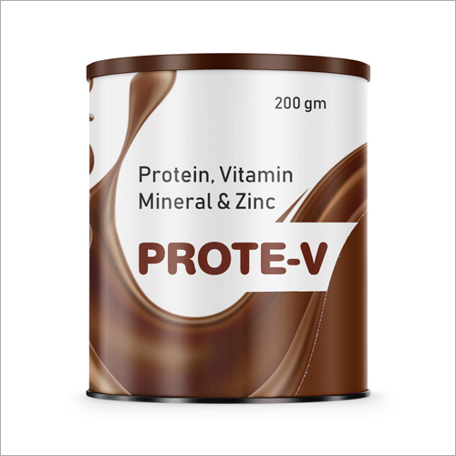 PROTE-V Protein Powder - 200GMS Enriched With Zinc Powder | High Protein, Enhances Vitamin & Mineral Levels, Dosage As Suggested, Store In Dry Place