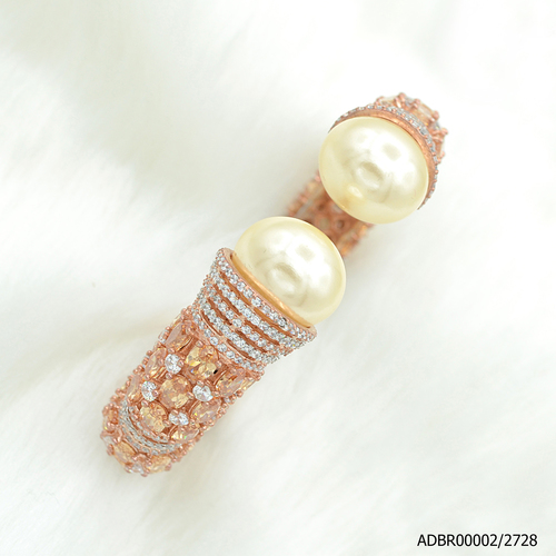 American Diamond Rose Gold Plated Bracelet