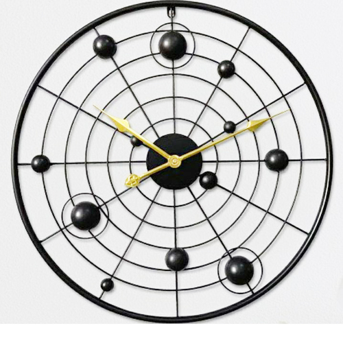 Gold Home Decoration Wall Clock