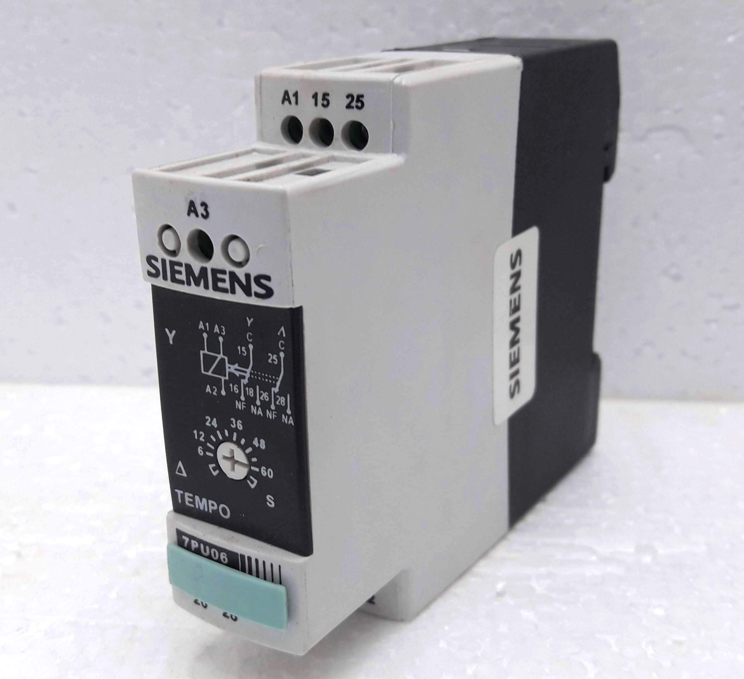 Siemens 7pu06 71-1bw60-a7b10001205108 Tempo Relay