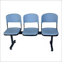 पर्यावरण के अनुकूल फाइबर सीट मल्टी सीटर चेयर