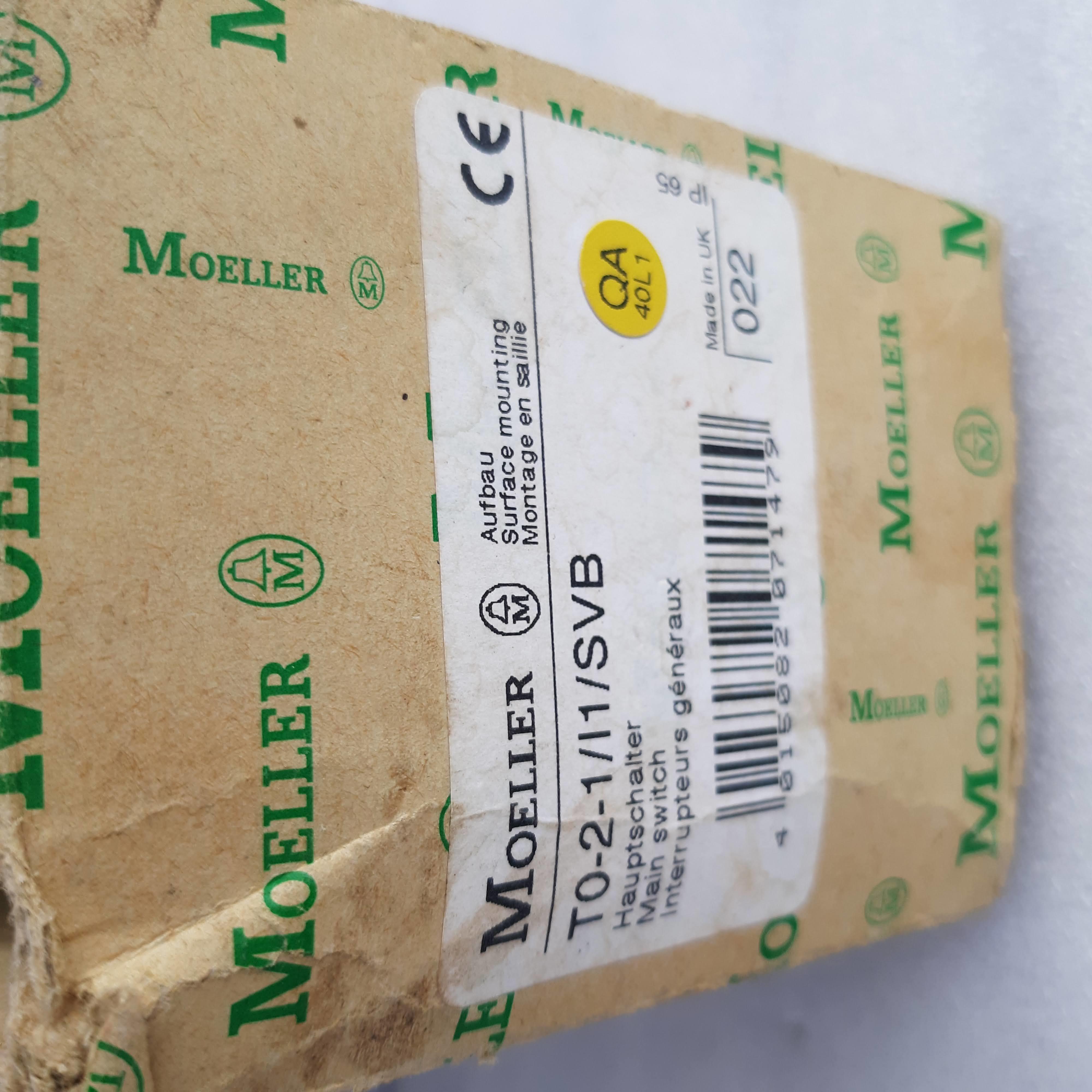 Moeller T0-2-1/i1/svb Main Switch