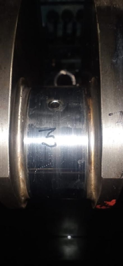 Repair Of Crankshaft Of Man B&w Engine Model No. 5l 16/24