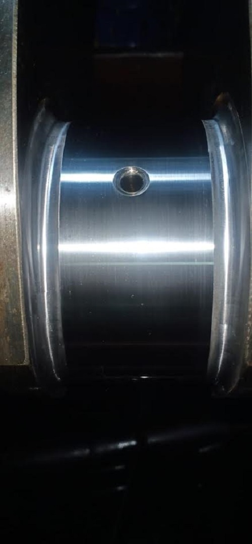 Repair Of Crankshaft Of Man B&w Engine Model No. 5l 16/24