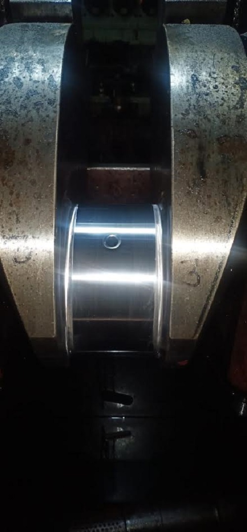 Repair Of Crankshaft Of Man B&w Engine Model No. 5l 16/24