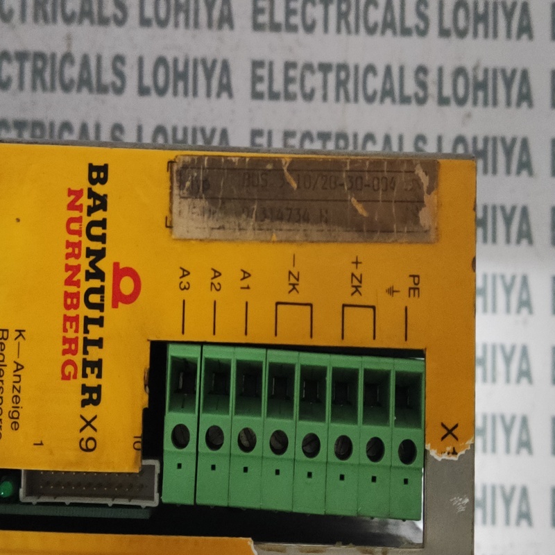 Baumuller Bus 3-10/20-30-004 Servo Drive