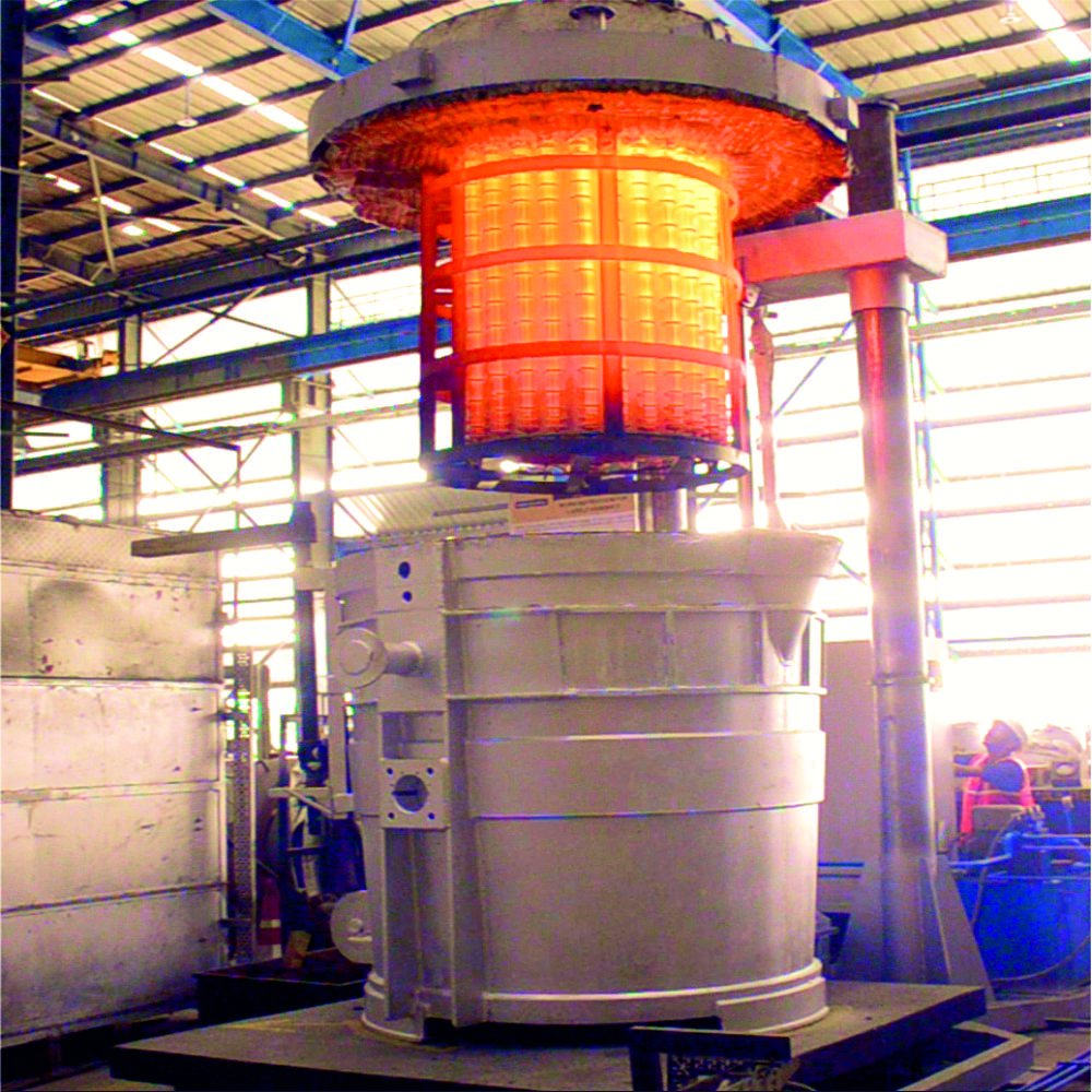 Electrical Ladle Preheater at INR in Miraj, Maharashtra