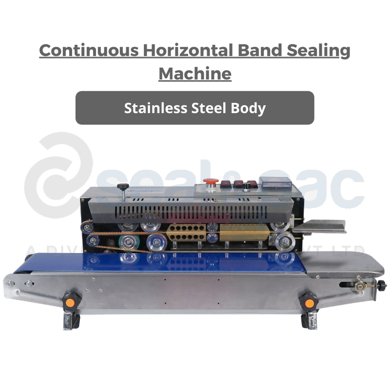 Horizontal Band Sealing Machine - Application: Commercial