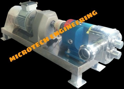 Positive Rotary Lobe Pumps Manufacturers In India