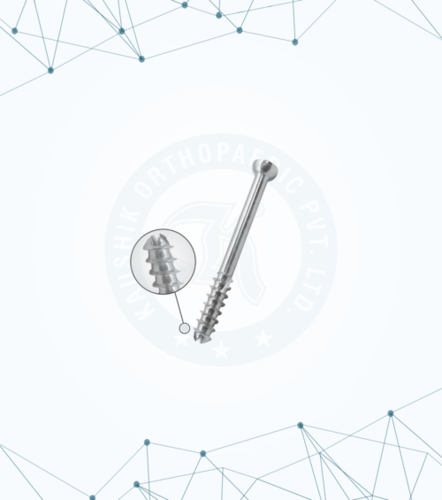 boneHeal 4.5mm Small Cannulated Cancellous Screw, Partial Thread, Self-Tapping