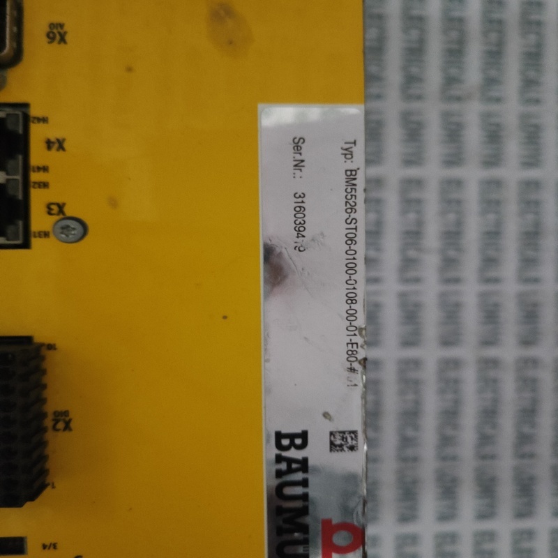 Baumuller Bm5526-st06-0100-0108-00-01-e8001 Servo Drive